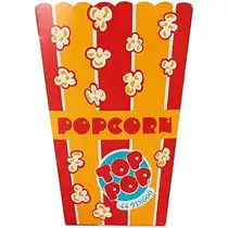 Popcornpakke - Lille (5 x popcornmix + 20 x bægre)